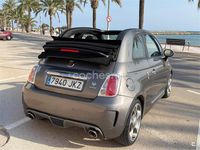 Usado Abarth 500C Turismo 160 CV (117 kW) 2015 Gris / plata Descapotable