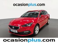 Usado Seat Leon Style 110 CV (80 kW) 2022 Rojo Monovolumen