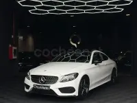 Usado Mercedes C220 170 CV (125 kW) 2018 Blanco Coupe