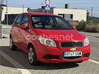 Usado Chevrolet Aveo LS 84 CV (61 kW) 2008 Rojo Berlina