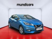 Usado Nissan Micra N-Connecta 101 CV (74 kW) 2019 Azul Utilitario