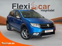 Usado Dacia Sandero Stepway 90 CV (66 kW) 2017 Azul Utilitario
