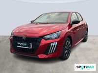 Usado Peugeot 208 Active 101 CV (74 kW) 2024 Rojo Utilitario