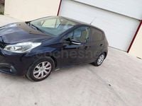 Usado Peugeot 208 Access 82 CV (60 kW) 2015 Azul Utilitario