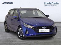 Usado Hyundai i20 84 CV (61 kW) 2024 Azul Utilitario