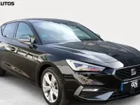 Usado Seat Leon FR 116 CV (85 kW) 2025 Negro