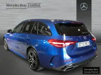 Usado Mercedes C220 200 CV (147 kW) 2025 Azul espectral Familiar