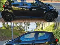 Begagnad Toyota Aygo 68 HK (50 kW) 2008 Svart Halvkombi