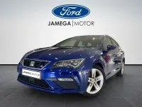Brugt Seat Leon ST FR 150 HK (110 kW) 2020 Blå Stationcar