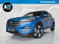 Käytetty Hyundai Tucson 114 HP (83 kW) 2017 Sininen Katumaasturi