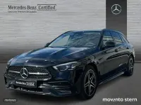 Usado Mercedes C300 AMG line 204 CV (150 kW) 2024 Negro Familiar