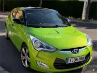 Usado Hyundai Veloster 140 CV (102 kW) 2013 Verde Utilitario