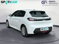 Usado Peugeot 208 Active 100 CV (73 kW) 2022 Blanco Utilitario