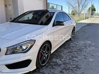 Usado Mercedes CLA220 AMG line 170 CV (125 kW) 2015 Blanco Berlina