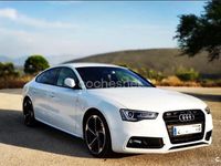 Usado Audi A5 Sportback Sport 190 CV (139 kW) 2015 Blanco Utilitario