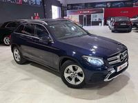 Usado Mercedes GLC220 170 CV (125 kW) 2018 Azul SUV