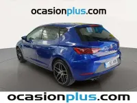 Usado Seat Leon FR 130 CV (95 kW) 2018 Azul Utilitario