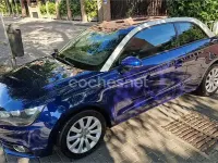 Usado Audi A1 Attraction 90 CV (66 kW) 2013 Azul Utilitario