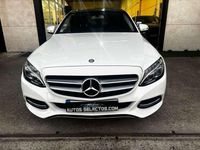 Usado Mercedes C220 Avantgarde Edition 170 CV (125 kW) 2015 Blanco Berlina