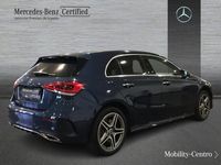 Usado Mercedes A250 AMG line 160 CV (117 kW) 2021 Denim blue  metallic paint