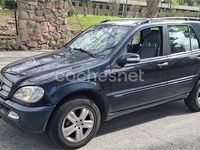 Usado Mercedes ML270 Edition 163 CV (119 kW) 2005 Azul SUV