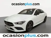 Usado Mercedes CLA200 AMG 150 CV (110 kW) 2019 Blanco Coupe