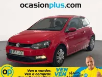 Usado VW Polo Edition 75 CV (55 kW) 2015 Rojo Utilitario