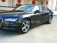 Usado Audi A7 Sportback 218 CV (160 kW) 2016 Negro Utilitario