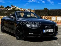 Usado Audi A5 Cabriolet S-Line 177 CV (130 kW) 2012 Negro Descapotable