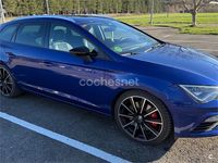 Usado Seat Leon ST CUPRA 300 CV (220 kW) 2017 Azul Familiar