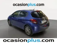 Usado Peugeot 208 Style 100 CV (73 kW) 2016 Azul Utilitario