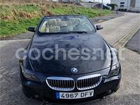 Usado BMW 630 Cabriolet 258 CV (189 kW) 2005 Negro Descapotable