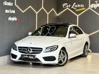 Usado Mercedes C220 170 CV (125 kW) 2017 Blanco Berlina