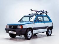 Usado Fiat Panda 4x4 Trekking 54 CV (39 kW) 2001 Azul Utilitario