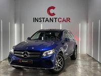 Usado Mercedes GLC220 170 CV (125 kW) 2018 Azul SUV
