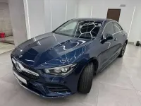 Usado Mercedes CLA250e 218 CV (160 kW) 2022 Azul Coupe