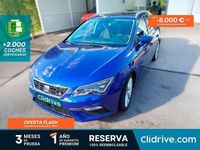 Usado Seat Leon ST FR 131 CV (96 kW) 2019 Azul Familiar