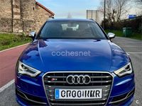 Usado Audi S3 Premium 300 CV (220 kW) 2014 Azul Berlina
