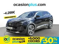Käytetty Peugeot 3008 Allure 130 HP (95 kW) 2023 Musta Katumaasturi