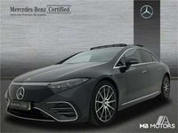 Usado Mercedes EQS580 384 kW (523 CV) 2021 Gris grafito Berlina