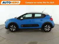 Begagnad Citroën C3 Feel 82 HK (60 kW) 2017 Blå Halvkombi