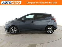 Usado Nissan Micra N-Connecta 90 CV (66 kW) 2017 Gris / plata Utilitario