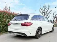 Usado Mercedes C220 AMG 170 CV (125 kW) 2017 Blanco Familiar