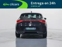 Usado Seat Leon FR 150 CV (110 kW) 2022 Negro Berlina