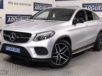 Usado Mercedes GLE350 AMG line 258 CV (189 kW) 2016 Plateado Coupe