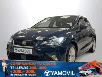 Usado Seat Ibiza Style 90 CV (66 kW) 2018 Azul Utilitario