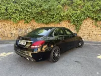 Usado Mercedes C200 AMG line 184 CV (135 kW) 2014 Negro Berlina