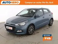 Usado Hyundai i20 100 CV (73 kW) 2018 Azul Berlina