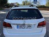 Usado Mercedes E220 170 CV (125 kW) 2015 Blanco Familiar
