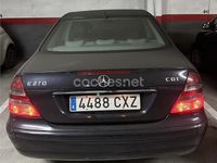 Usado Mercedes E270 Elegance 177 CV (130 kW) 2004 Azul Berlina